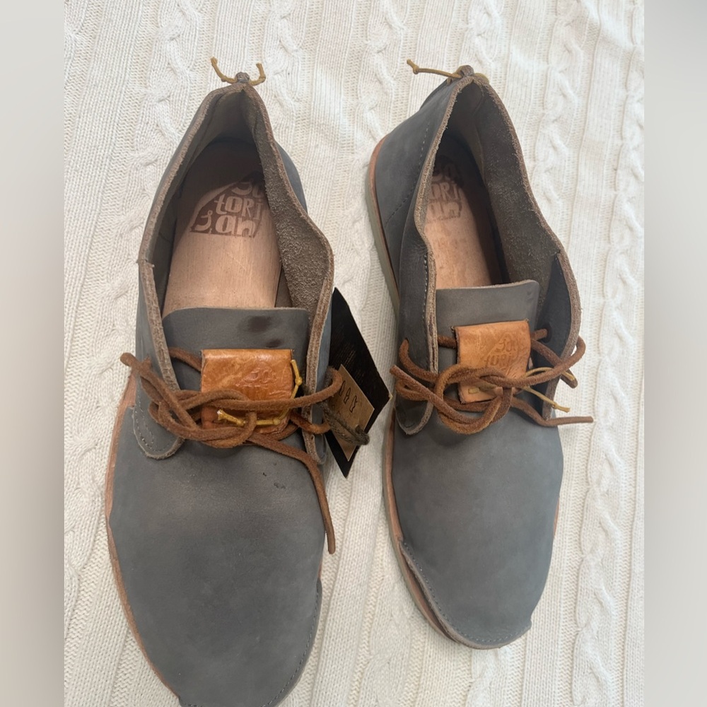 NWT  SATORISAN PREMIUM LEATHER MAN SHOES 👞 Fits size 9.5-10 - Picture 2 of 7